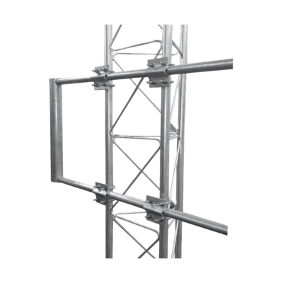 Brazo Uso Rudo para Torre STZ Galvanizado Electrolítico de 170 x 60 cm Tubo 2" Ced 30.