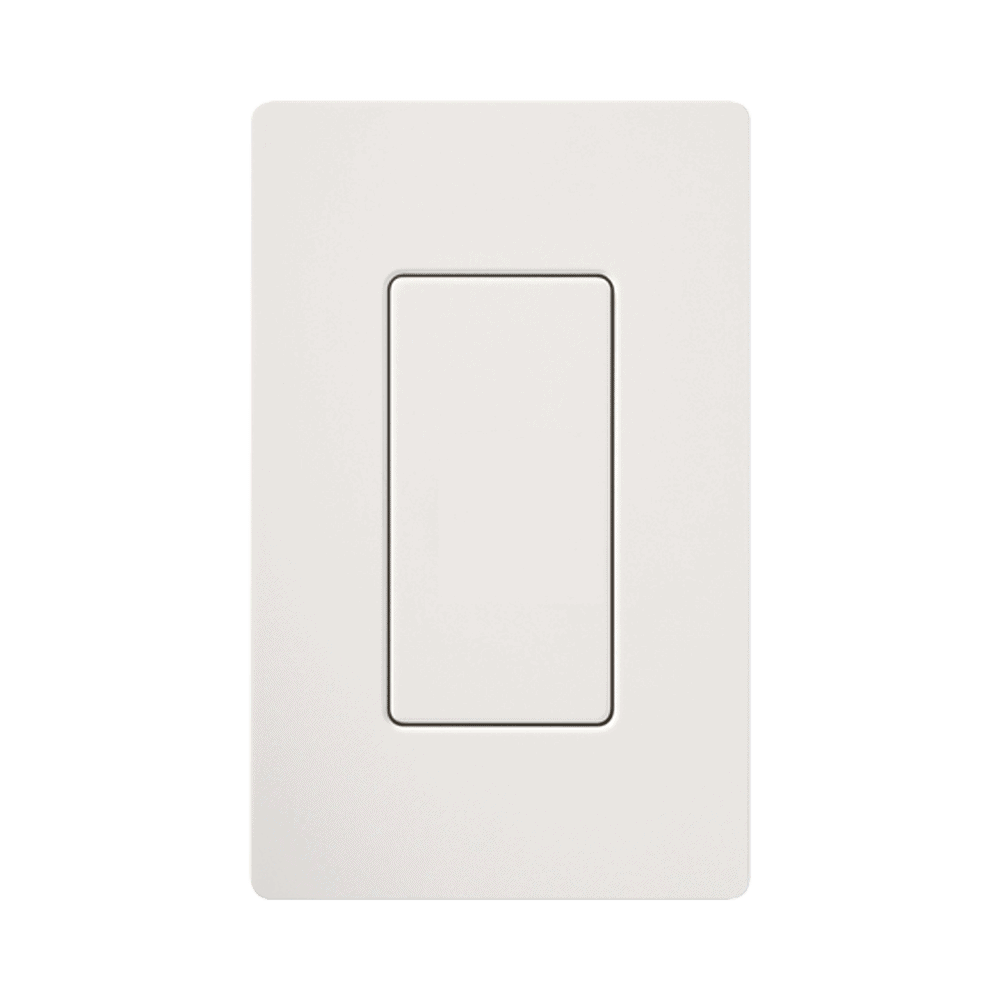 SCBISW-l Placa ciega de pared color blanco Snow SCBISW 1