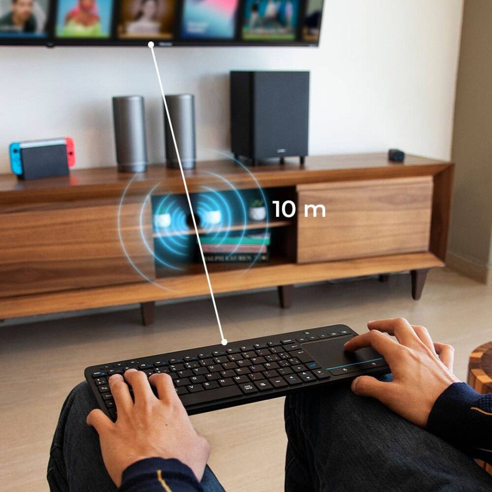 Teclado Inalámbrico Multidispositivos INSPIRE SMART TI707 Acteck Elite Series Teclado Multidispositivo Inalámbrico 2.4 MHz, 2 Modos BT Para Smart TV, Touc AC-939621 4