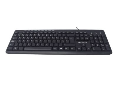 Teclado Multimedia Naceb Technology NA-0109, Estándar, Negro, Alámbrico