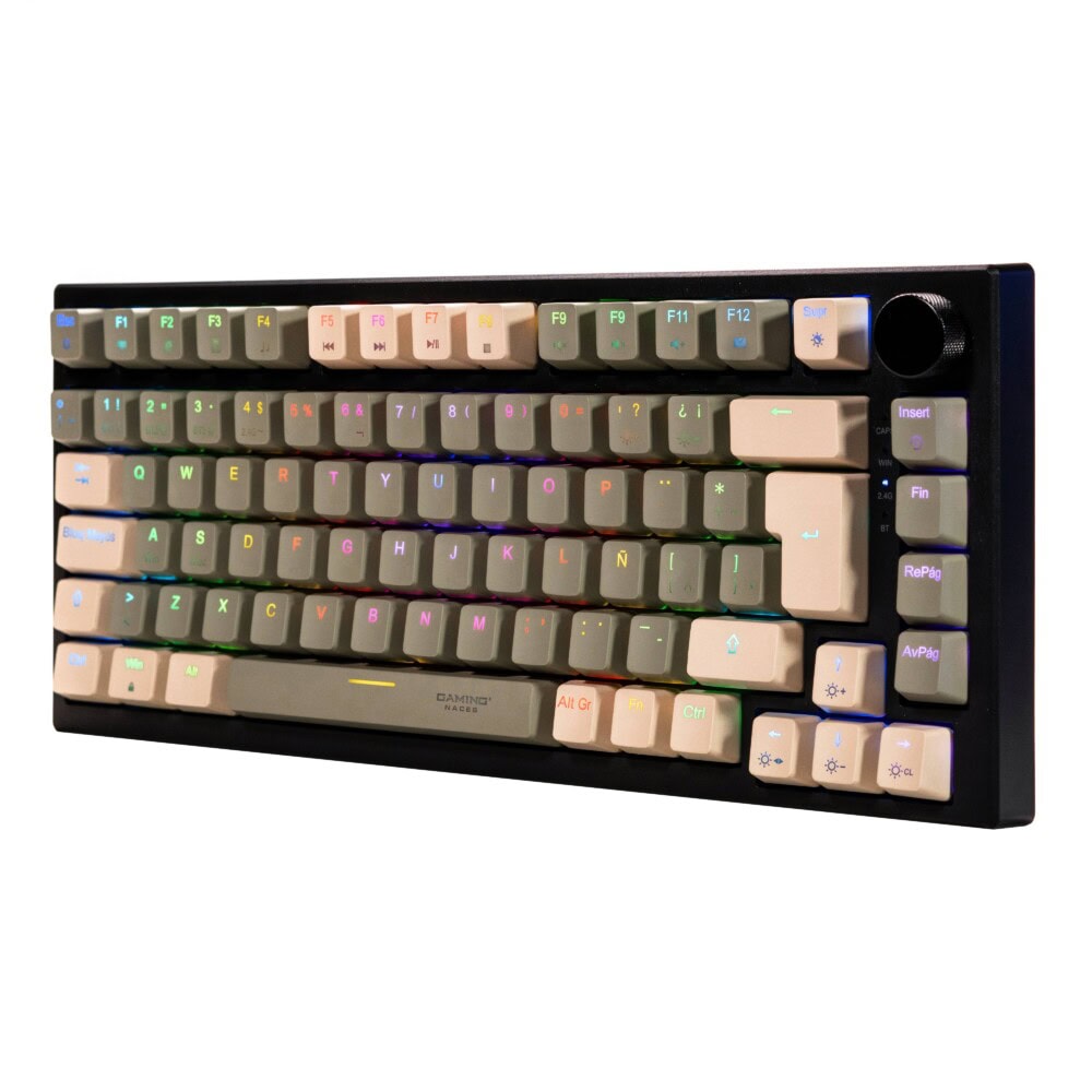 TECLADO MECANICO GAMER 80% K476 NA-0969 NA-0969 2
