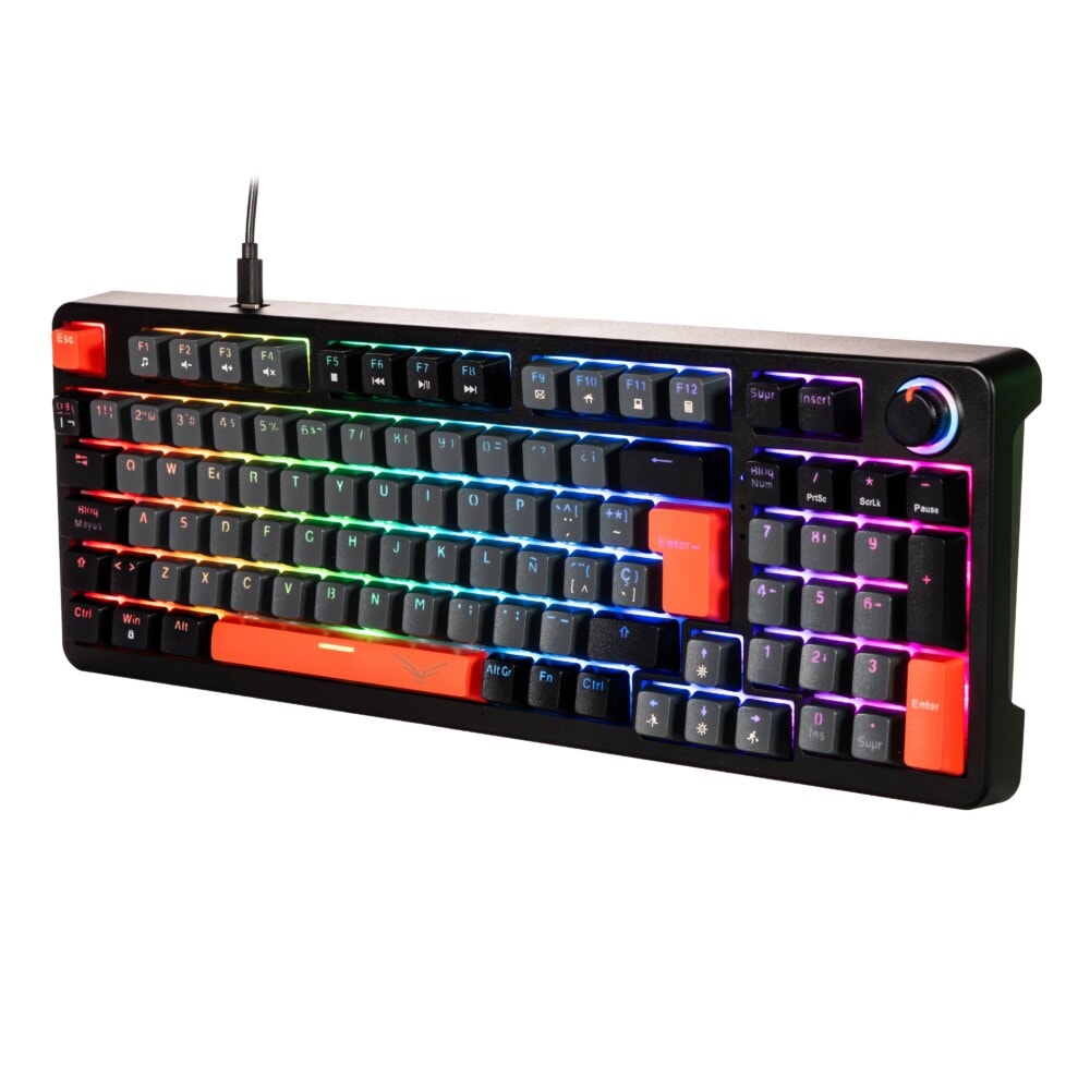 NACEB TECLADO MECANICO GAMER SWITCH RGB RED PHYTON NA-0972N NA-0972N 2