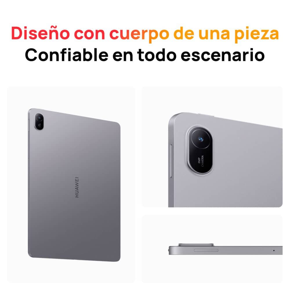 53014GYU MatepadSE 11 GRIS, 8Gb+128Gb Incluye M-Pen Lite | Diseño con cuerpo de metal de una pieza |Pantalla HUAWEI FullView de 11 con Confort ocular 53014GYU 4