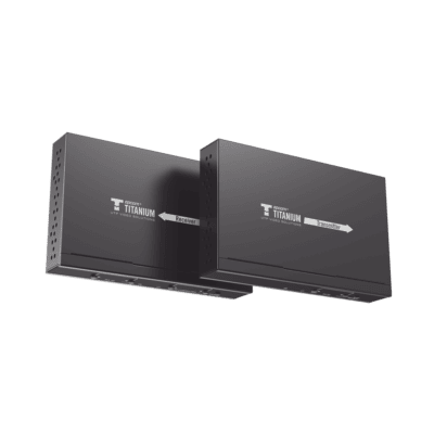 Kit Extensor MATRICIAL HDMI para distancias de 120 metros / Resolución 1080P @ 60Hz / Cat6 / Soporta 100 TX de entrada e Ilimitados RX en la salida / Control por PC, Control Remoto y Botón / Compatible con Switch IGMP.