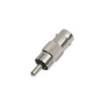Adaptador en Línea para 75 Ohm, de Conector BNC Hembra a RCA Macho en Aplicaciones de Audio-Video para Cámaras, Monitores y DVR's. TTRG03