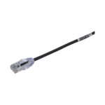 Cable de Parcheo TX6, UTP Cat6, Diámetro Reducido (28AWG), Color Negro, 0.3 Metros (1 Pie) UTP28SP1BL-l