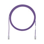Cable de Parcheo TX6, UTP Cat6, Diámetro Reducido (28AWG), Color Violeta, 0.91 Metros (3 Pies) UTP28SP3VL-l
