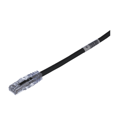 Cable de Parcheo TX6, UTP Cat6, 24 AWG, CM, Color Negro, 10 Metros (32.81 Pies)