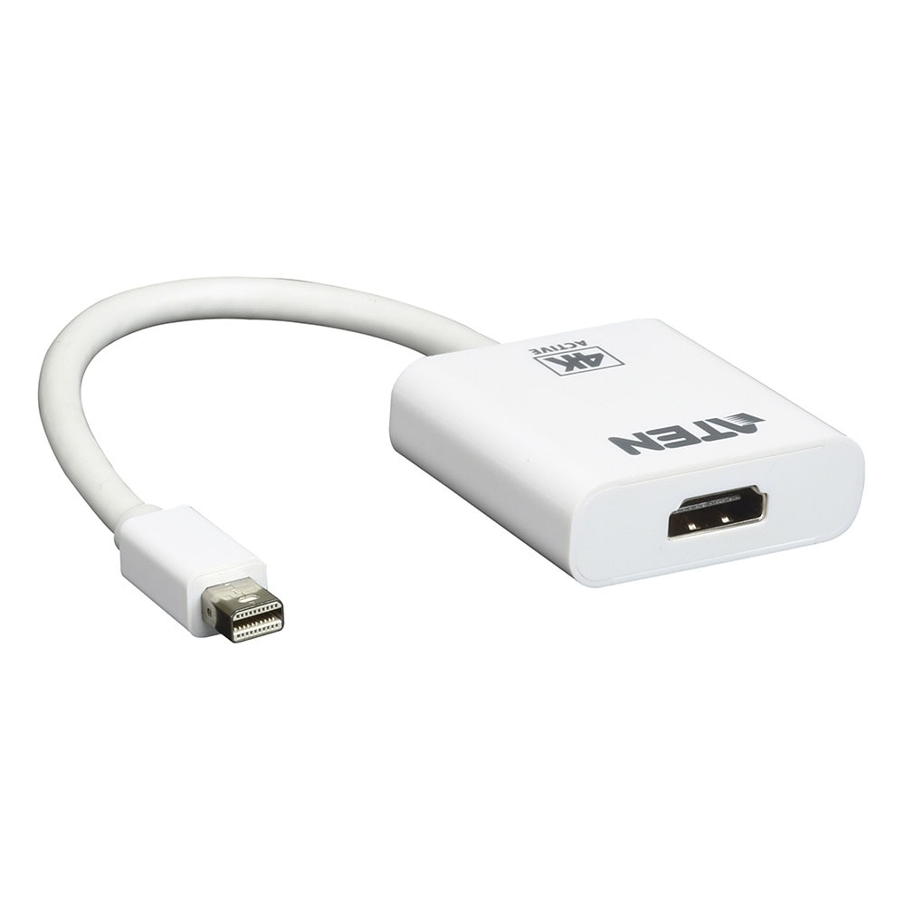 VC981-l Adaptador activo de Mini DisplayPort a HDMI 4K | DisplayPort 1.2a | Compatible con audio VC981 1
