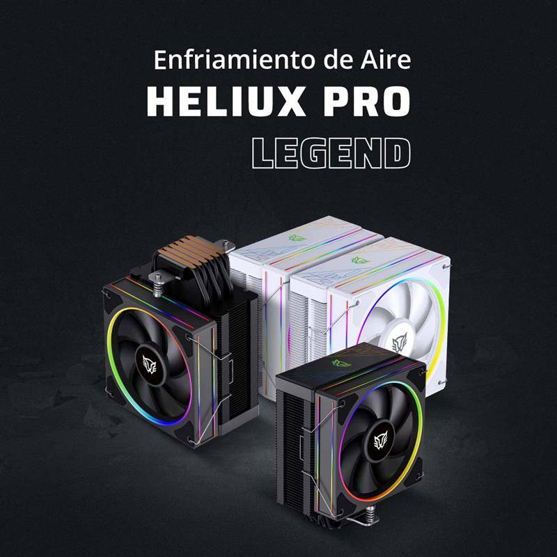 VENBLR760_2_full Enfriamiento de Aire BAMLAM RUSH HELIUX PRO HEX60 Sistema de enfriamiento de Aire, Disipador de aire, Iluminación ARGB 9