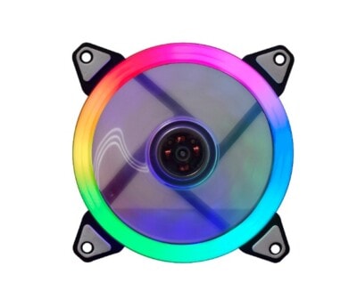 Ventilador Naceb Technology NA-0922, Ventilador, 23,4 dB, Multicolor, 12 cm, 1200 RPM