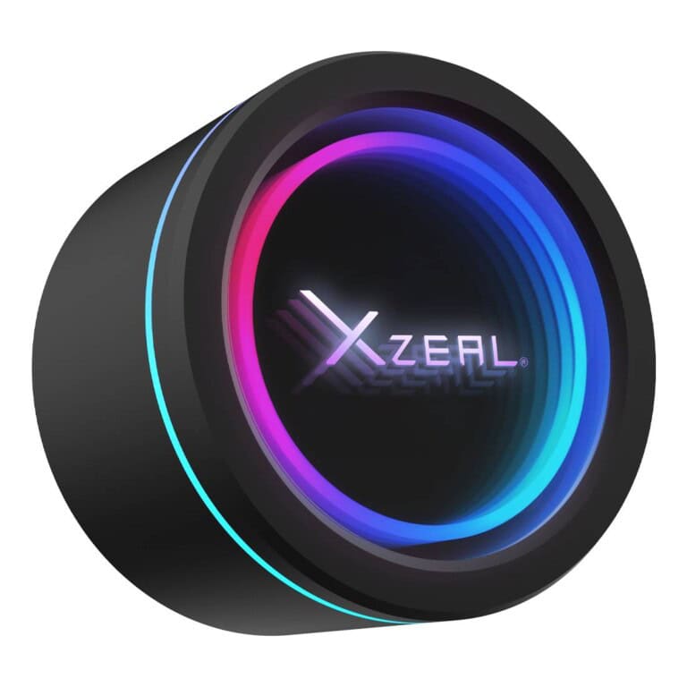 Enfriamiento Liquido Xzeal 360mm Redondo XZ414 para CPU 3 Fan x120mm Mangueras ARGB 3 pines + PWM 4 pines + Seguro para INTEL/AMD Negro VENSTY080_2_full