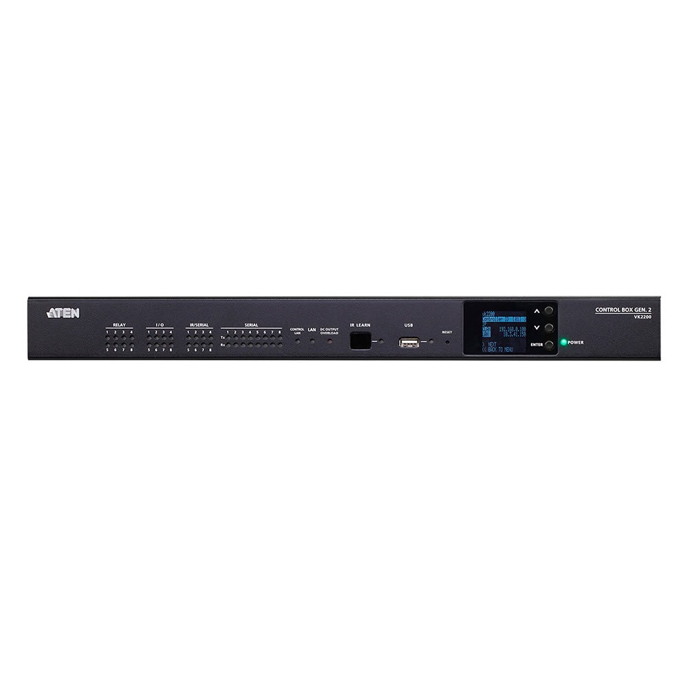 VK2200-FRENTE-l Sistema de control ATEN - Caja de control Gen. 2 VK2200 2