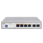 Switch PoE para exterior / Administración en la nube / Con 4 puertos 10/100 Mbsp PoE af/at / 2 Puertos Uplink 10/100 MBPS / Presupuesto 60 W / PoE hasta 250 metros / Soporta protocolo ONVIF WIPCES206O-LAT-DER-l