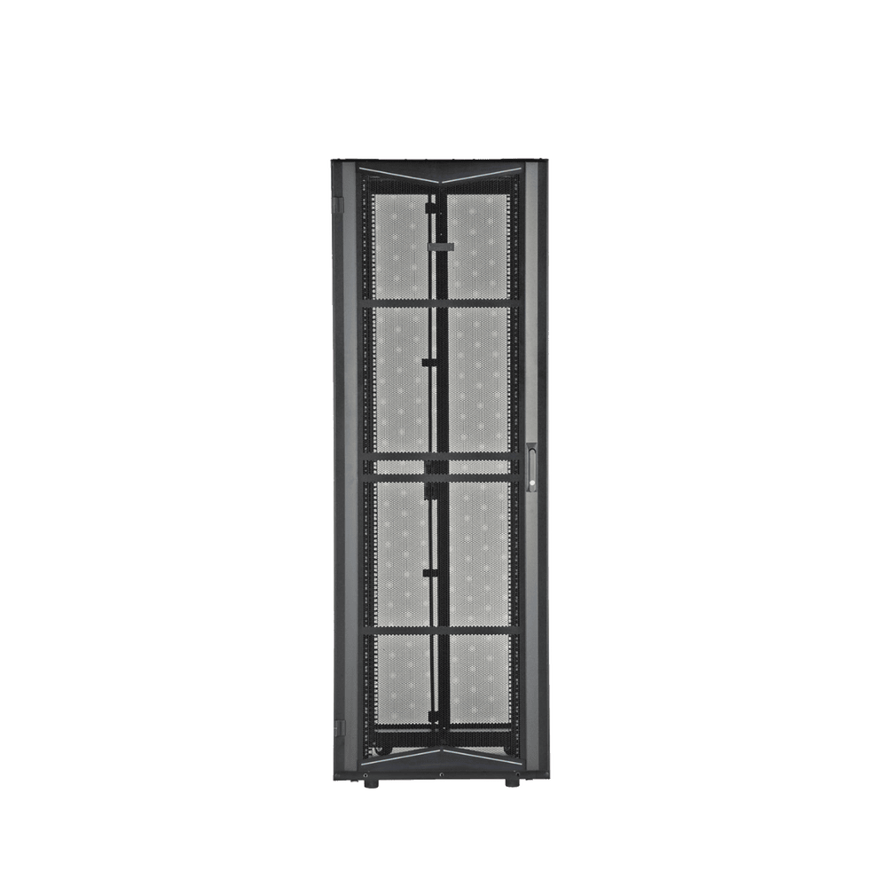 XG84222BS0001-AD-1-l Gabinete FlexFusion para Centros de Datos, 42 UR, 800 mm de Ancho, 1200 mm de Profundidad, Fabricado en Acero, Color Negro XG84222BS0001 2