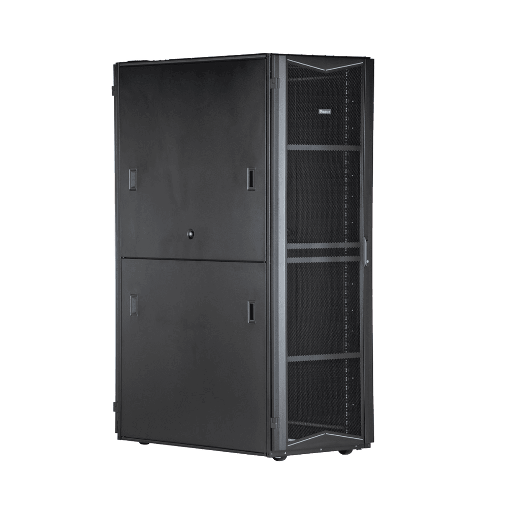 XG84222BS0001-AD-2-l Gabinete FlexFusion para Centros de Datos, 42 UR, 800 mm de Ancho, 1200 mm de Profundidad, Fabricado en Acero, Color Negro XG84222BS0001 3