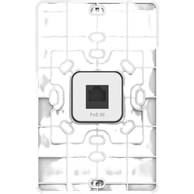 adicional_1S400-13 Punto de acceso Wi-Fi 6 802.11ax de pared, MU-MIMO 2x2:2 (2.4G) y 3x3:2 (5G), Throughput inalámbrico de 3 Gbps y 4 puertos Gigabit cableados GWN7661E 5