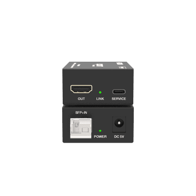 adicional_3S400-11 Extensor HDMI sobre Fibra Óptica | Resolución 4K2K@60Hz | Monomodo | 4:4:4 | Ancho de Banda 18 Gbps | Distancia hasta 10 km | HDCP 2.2 | HDR10+ Dolby Vision | Audio 7.1CH EPC-EF03HD 4