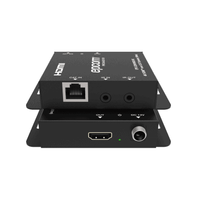 adicional_3S400-9 Kit Extensor HDMI | 4K30 hasta 100m | Cat6 | Transmisión sin Compresión | Soporta PoC Bidireccional | EDID y Audio 5.1CH EPC-ED9100R2 3