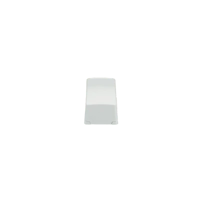 lateral_derecha_0S400-35 Caja de Montaje en Superficie, Para 1 Módulo Mini-Com, Color Blanco CBX1WH-A 4