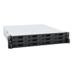 Servidor de Almacenamiento RackStation RS2423+ | 12 Bahías | 2U | Hasta 216 TB | Rendimiento 3,500/1,700 MB/s | Expansión a 432 TB | 10GbE | Fuentes de Alimentación Duales | Alta Disponibilidad. lateral_izquierda_0S400-42