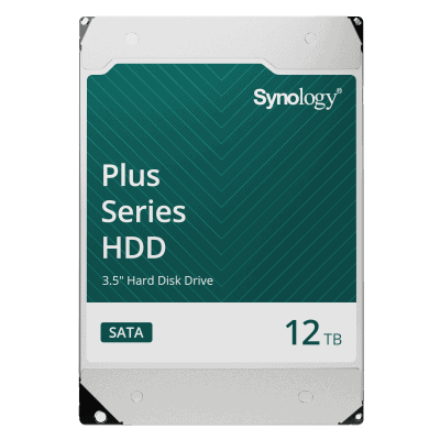 Disco Duro SATA de 3.5" Serie Plus | Capacidad de 12TB | Interfaz SATA 6 GB/s | Velocidad de Rotación 7200 rpm | Caché de 512 MB | MTBF de 1.2 Millón de Horas | Carga de Trabajo de 180 TB/año.