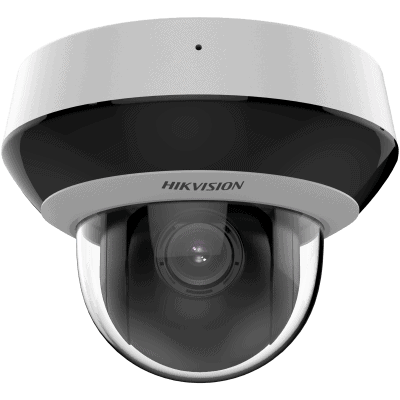 Mini Domo PTZ IP 6 Megapixel / 4X Zoom / Micrófono y Bocina Integrada / ACUSENSE / H.265+ / 20 mts IR EXIR / WDR / PoE / IK10 / IP66 / DarkFighter /  / Micro SD