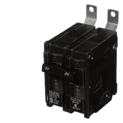 Interruptor automático atornillable tipo BL 2 polos, 30 amp.