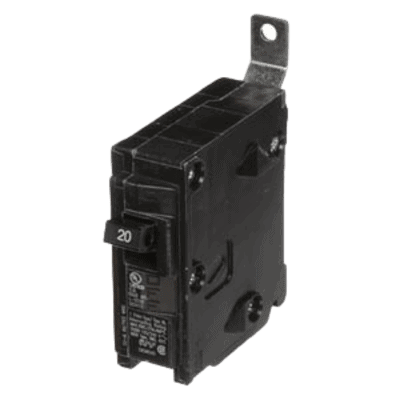 Interruptor automático atornillable tipo BL 1 polo, 20 amp.