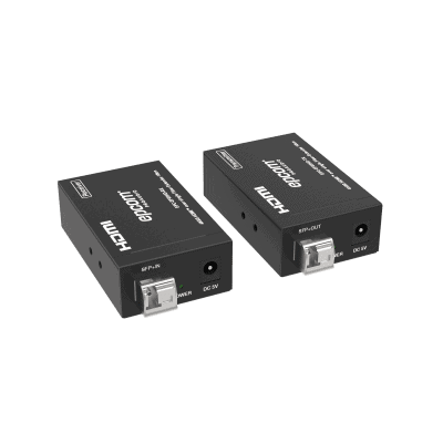 Extensor HDMI sobre Fibra Óptica | Resolución 4K2K@60Hz | Monomodo | 4:4:4 | Ancho de Banda 18 Gbps | Distancia hasta 10 km | HDCP 2.2 | HDR10+ Dolby Vision | Audio 7.1CH