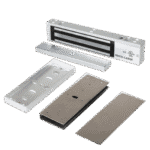 Kit Para Control de Acceso Incluye Chapa Magnética de 600 Lbs / Montaje En "U" Para Puerta de Cristal / Uso Interior / Certificación UL portada_0S400-64