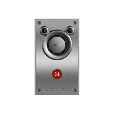Intercomunicador IP de Emergencia / Altavoz 10W / 2 Líneas SIP / IP66 e IK10 Anti-vandálico / PoE 802.3af / Doble Micrófono con Reducción de Ruido / -40°C a 70°C