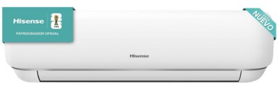 MINISPLIT HISENSE 2 Toneladas ACR242KG 230V ESTANDAR. Solo frio. Color Blanco.