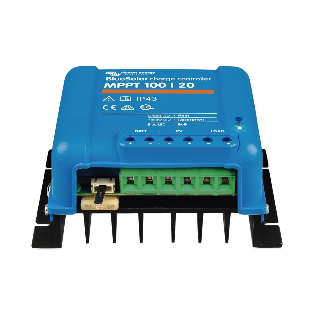 BSMPPT100_20-AD-3-l BlueSolar MPPT 100/20. Controlador Solar MPPT 20A, Voltaje Selección Automática: 12/24/48 Vcc. BSMPPT100/20 4