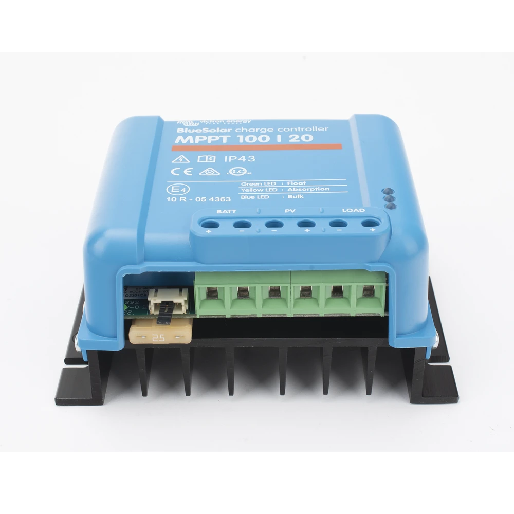 BSMPPT100_20-AD-6-l BlueSolar MPPT 100/20. Controlador Solar MPPT 20A, Voltaje Selección Automática: 12/24/48 Vcc. BSMPPT100/20 7