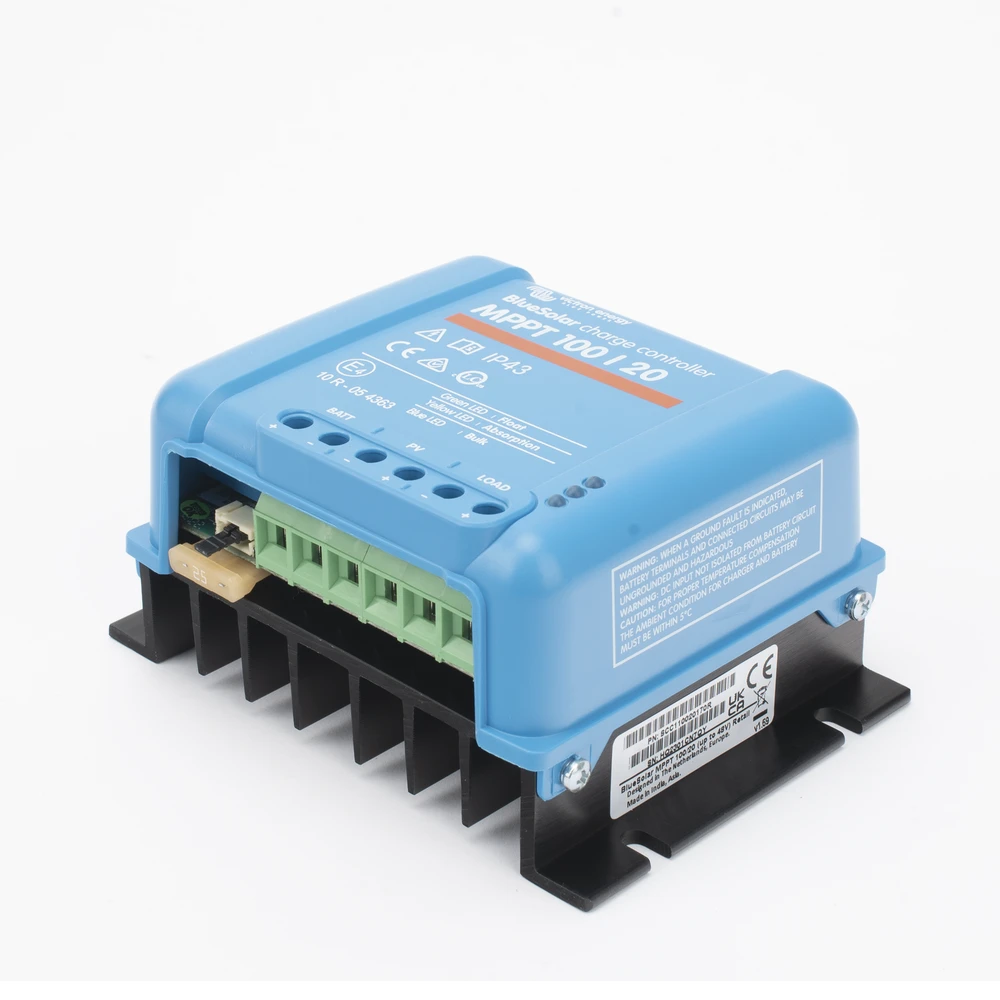 BSMPPT100_20-AD-7-l BlueSolar MPPT 100/20. Controlador Solar MPPT 20A, Voltaje Selección Automática: 12/24/48 Vcc. BSMPPT100/20 8