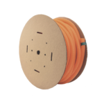 Tubo Corrugado Abierto para Protección de Cables, 1in (25.4 mm) de Diámetro, 30.5 m de Largo, Color Naranja CLT100FC3-AD-6-l