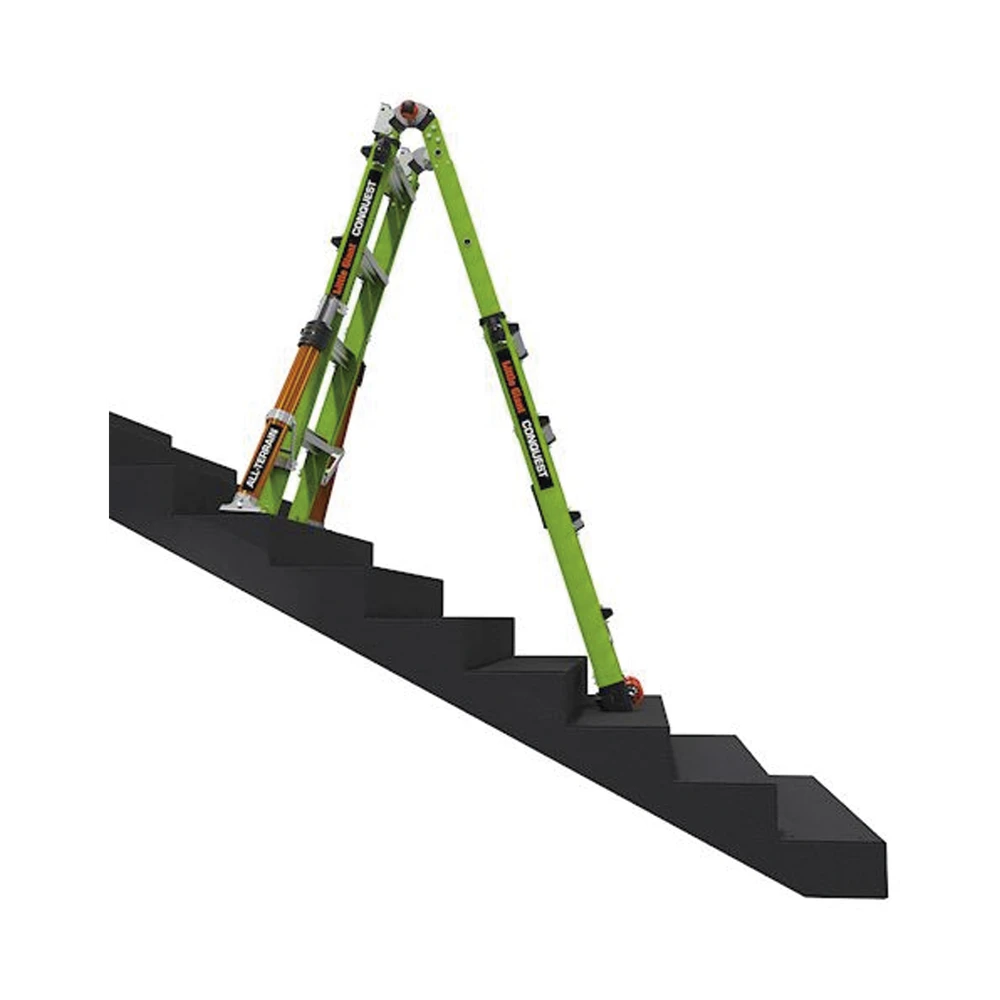 CONQUEST2.0-AD-9-l Escalera Multi-Posiciones de 6.7 m (22') para Suelos Inclinados o con Desniveles. CONQUEST2.0 10