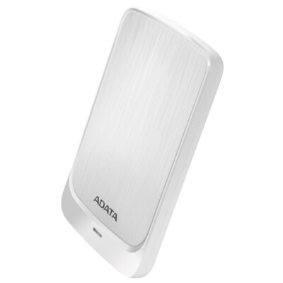 Disco Duro Externo 2.5 HV320 2TB USB 3.2, Gen1 (USB 5Gbps) compatible con 3.1 y 2.0. Con compatibilidad universal. Color BLANCO. AHV320-2TU31-CWH