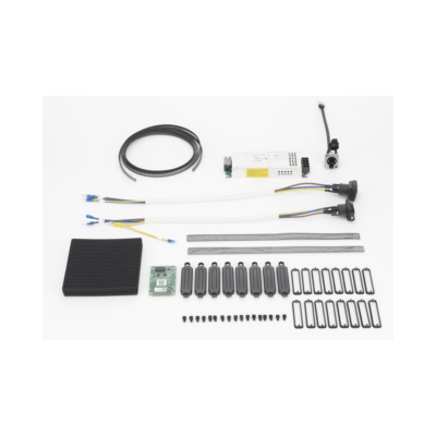 Kit de Refacciones/Accesorios para Paneles LED Hikvision de Renta 3.9mm / Compatible con Paneles de 500 mm x 1000 mm