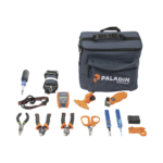 Kit de Herramientas Pro Plus para Instalación de Fibra Óptica con Accesorios de Limpieza de Puertos/Conectores, Desforradoras de Fibra Óptica y Medidor de Potencia FTKPP-AD-1-l