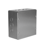 Caja Extra Grande 8" x 8" x 4"/ Profundidad 4"/Entradas Laterales-Finales 2 Entradas de 1/2"- 3/4" y 1 Entrada de 3/4" - 1" / Incluye tapa. HUBSC080804G-l