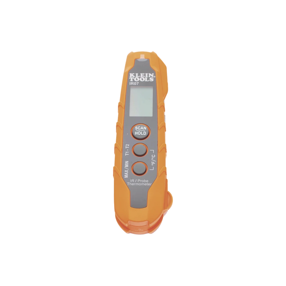 IR07-AD-8-l-1 Termómetro Doble IR/Sonda con Medición ºC y ºF. Con Pantalla Retroiluminada IR-07 9