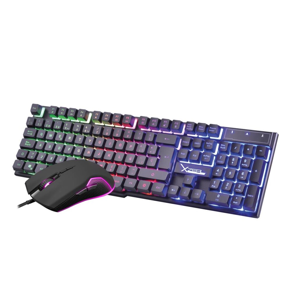 KITSTY130_full Kit TECLADO Y MOUSE GAMER XST201. XSKTALRW1B 1