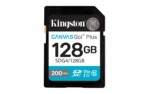 MEMORIA SDXC KINGSTON CANVAS GO! PLUS G4 128GB R.200MB/S W.100MB/S CL10 UHS-I U3 V30 MEMKGN5370_full