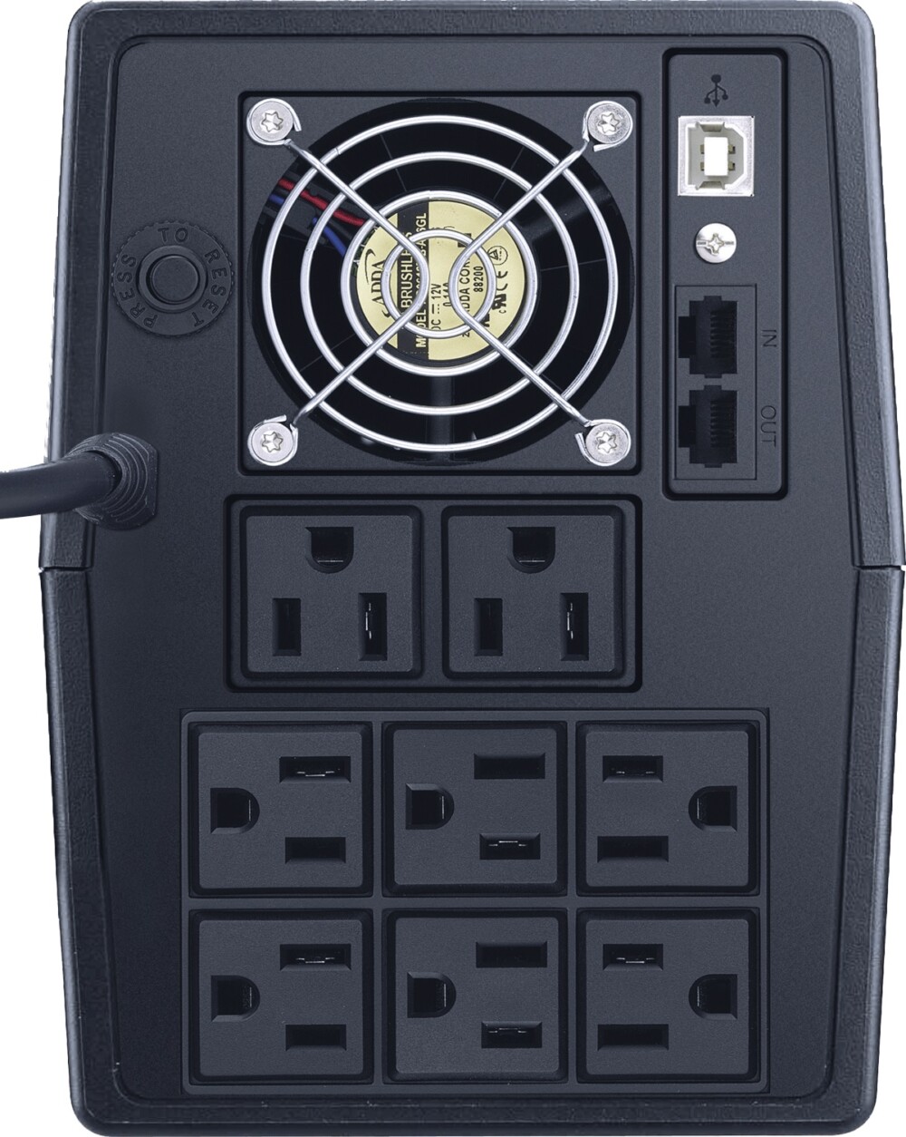 No break interactivo OPTIMA 1500, 1500VA/900W, entrada 110/120 60Hz, salida 120Vca 60Hz, 8 NEMA 5/15R protegidos, RJ11/RJ45, Software de monitoreo Optima 1500 2