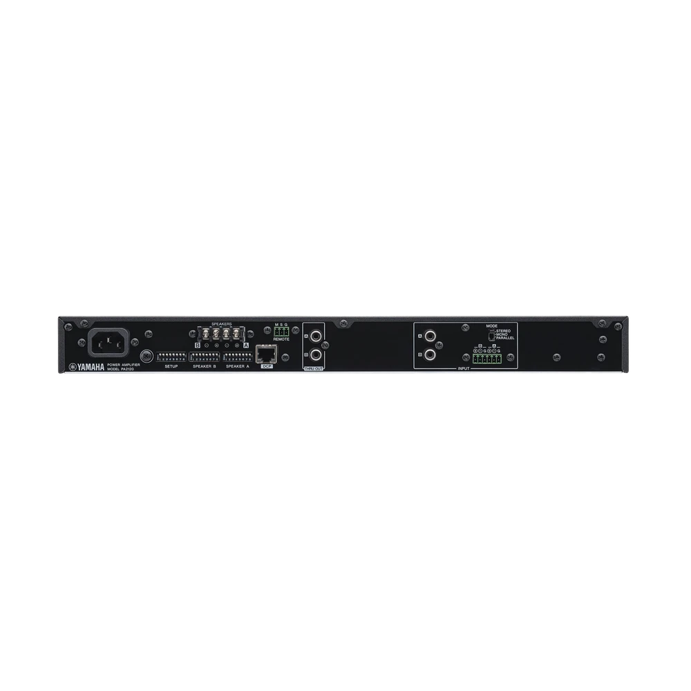 PA2120-AD-2-l Amplificador | 2 zonas | 120w/200w a 70/100V | 100w a 8Ω | Compatible con MA2120 PA2120 3