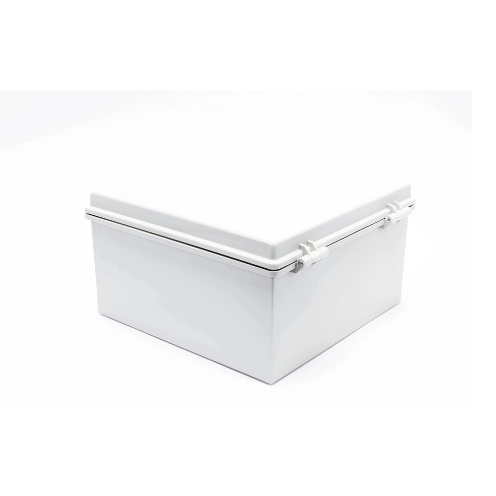 PST303018E-AD-3-l Gabinete de Plástico ABS, Uso en Intemperie ip66 (300 x 300 x 180 mm) Cierre por Broche Inoxidable y Permite Cerrado con Candado y Llave (Perno 5mm) No Incluido PST-3030-18E 4