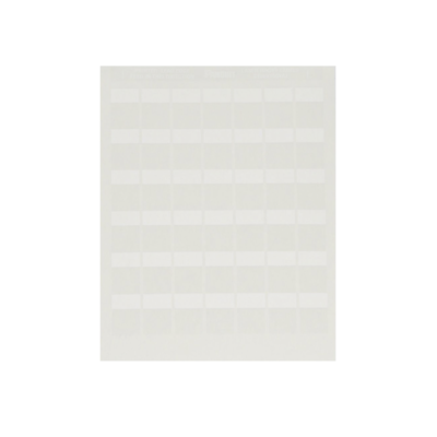 Hojas con 2500 Etiquetas Auto-Laminadas para Impresora Láser/Inyección de Tinta, para Cables de 2 a 4.1 mm de Diámetro (18 - 14 AWG)