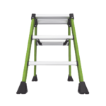 Escalera Plegable 2 Peldaños de Fibra de Vidrio / Tamaño 66 cm ( 2' 2"). SURESTEP-LAT-DER-l